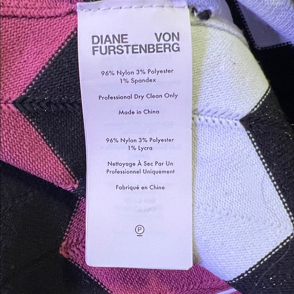 Diane von Furstenberg (DVF) Stripe Stretch Knit Skirt - Picture 7 of 9